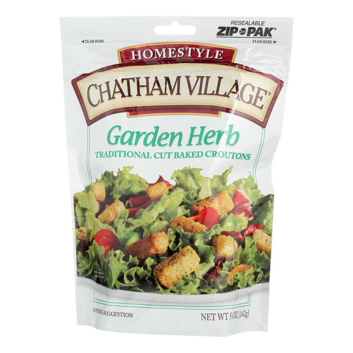 Cozy Farm - Chatham Village Traditional Garden Herb Croutons, 5 Oz. (Case Of 12)