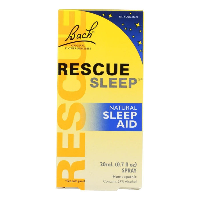 Bach Flower Remedies Rescue Sleep Liquid Melatonin-Free Sleep Aid - 0.7 Fl Oz