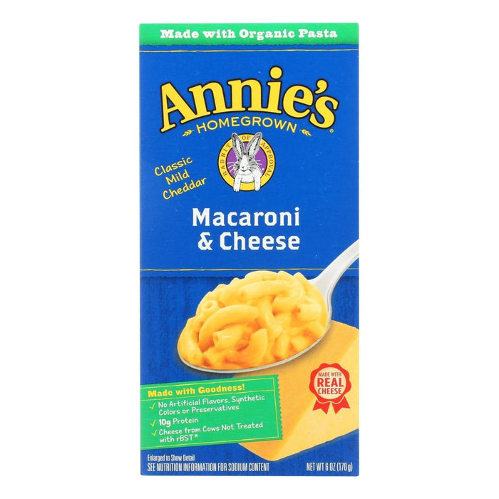 Annie's Homegrown Classic Macaroni and Cheese (Pack of 12 - 6 Oz.)