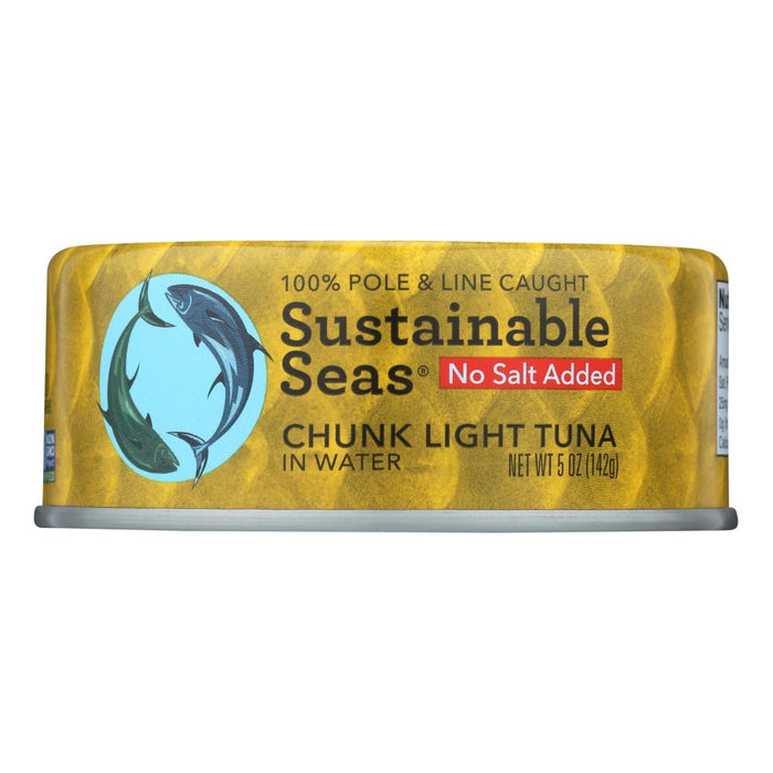 Cozy Farm - Sustainable Seas Chunk Light Tuna In Water, 5 Oz. Can (Pack Of 12)