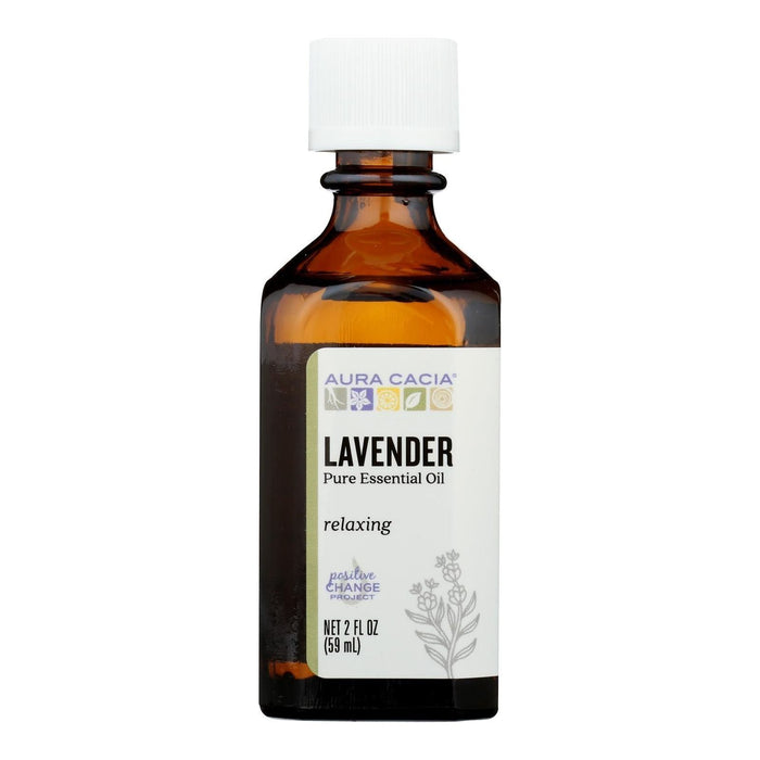 Aura Cacia Pure Lavender Essential Oil, 2 Fl Oz