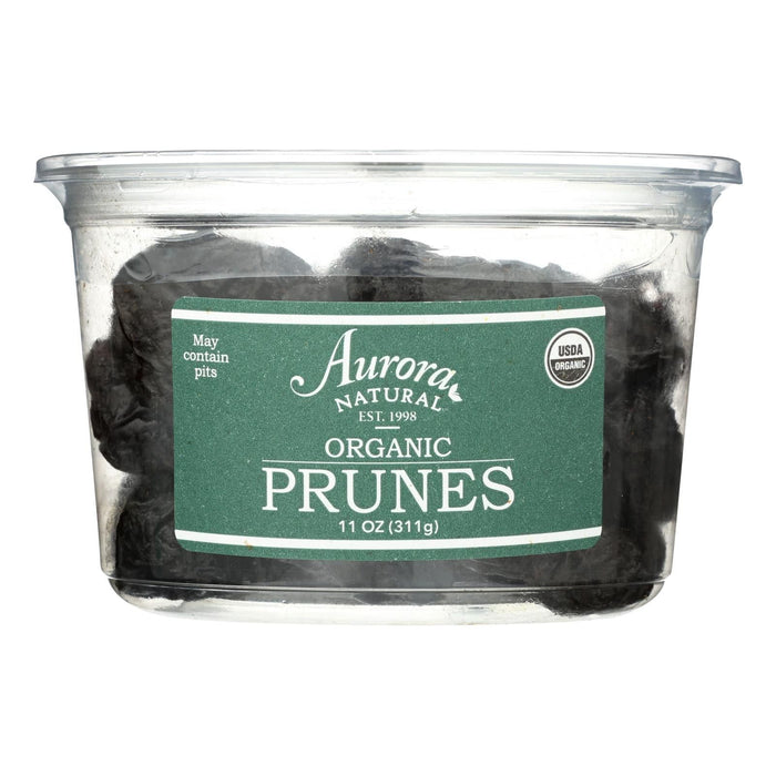 Aurora Natural Organic Prunes (Pack of 12) - 11 Oz.