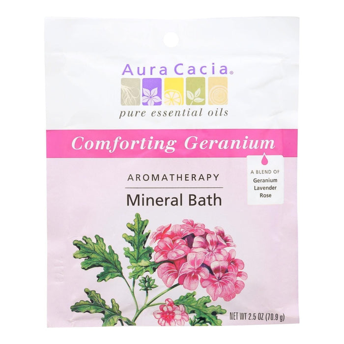 Aura Cacia Heart Song Aromatherapy Mineral Bath | 6 Pack | 2.5 Oz