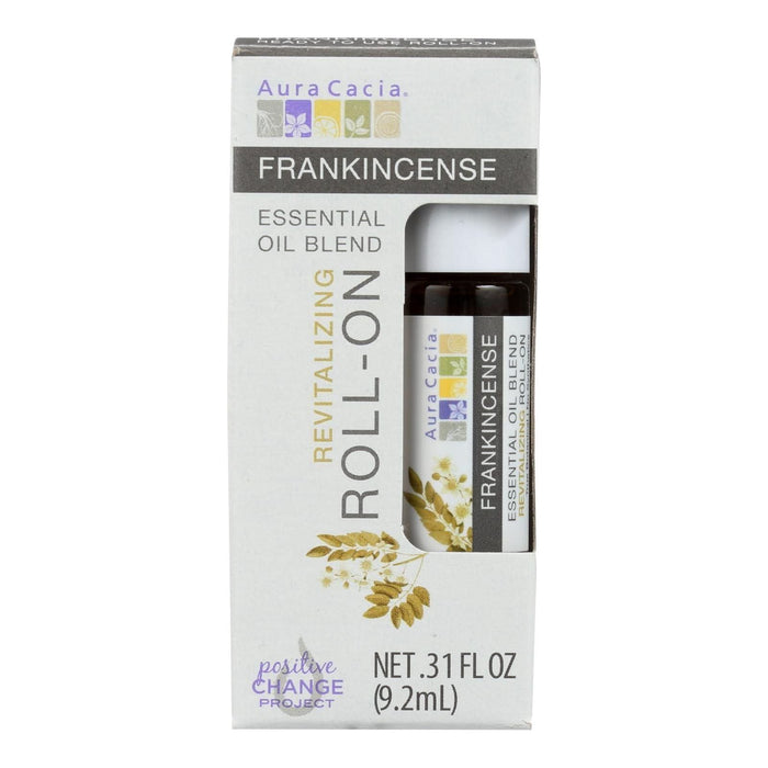 Aura Cacia Frankincense Essential Oil Roll-On (4-Pack)