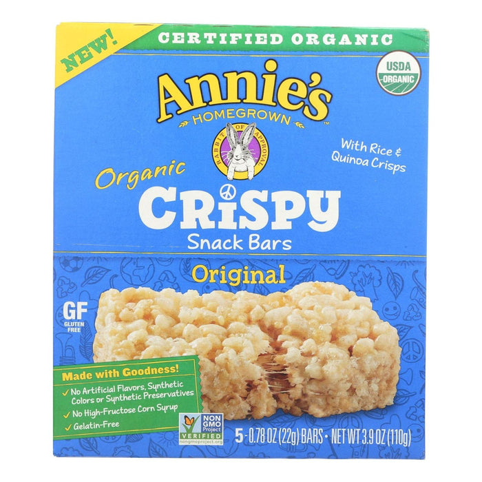 Annie's Homegrown Original Snack Bar (Pack of 8 - 3.9 Oz.)