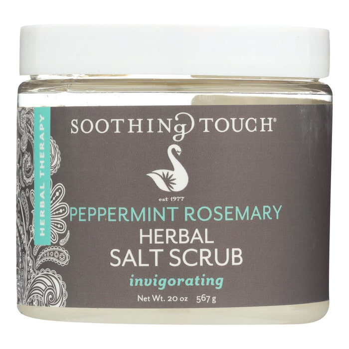 Cozy Farm - Soothing Touch Exfoliating Salt Scrub With Invigorating Peppermint And Rosemary - 20 Oz.