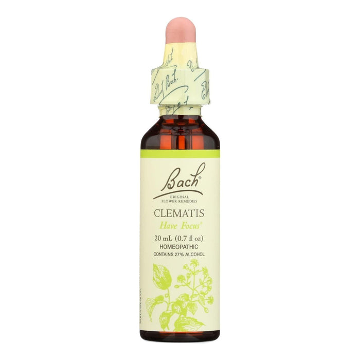 Bach Flower Remedies Clematis Essence - 0.7 Fl Oz