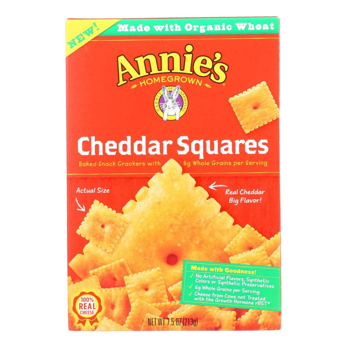 Annie's Homegrown Cheddar Squares (Pack of 12 - 7.5 Oz.)