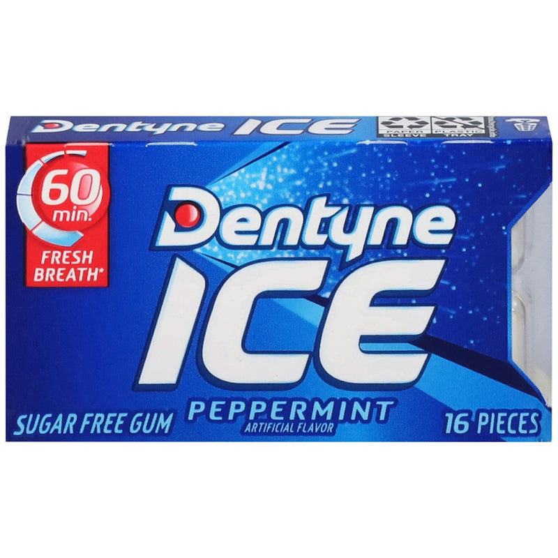 Dentyne Dentyne Ice Peppermint, Sugar Free Gum Candy & Chocolate