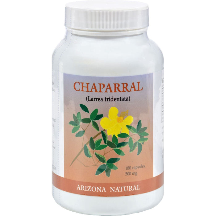 Arizona Natural Resource Chaparral (500mg, 180 Capsules): Traditional Herb for Well-Being