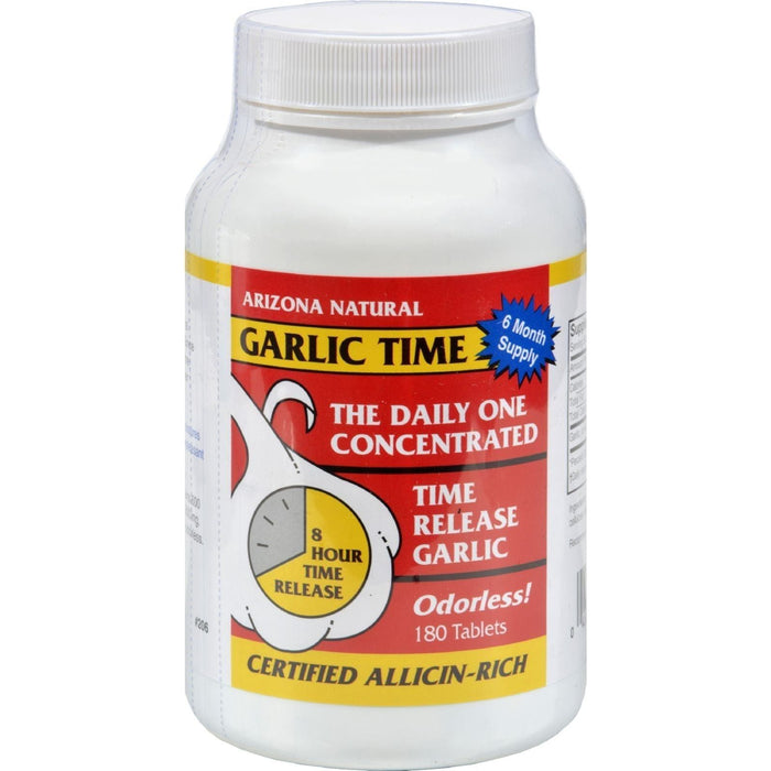 Arizona Natural Resources Garlic Time - 180 Tablets