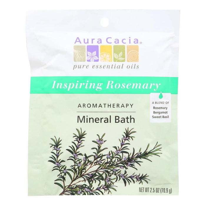 Aura Cacia Aromatherapy Mineral Bath Inspiration - 2.5 Oz (Pack of 6)