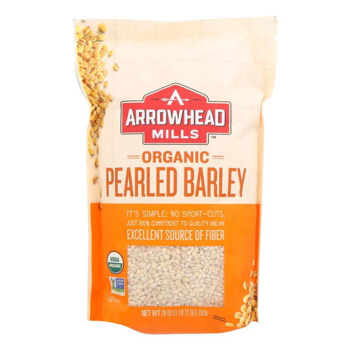 Arrowhead Mills Organic Pearled Barley (Pack of 6 - 28 Oz.)