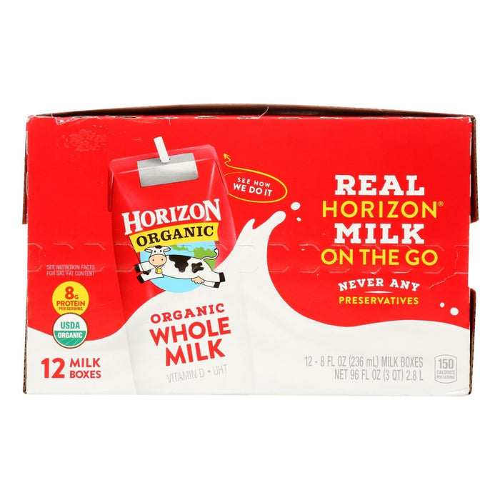 Cozy Farm - Horizon Organic Dairy Whole Milk - 12/8 Fl Oz