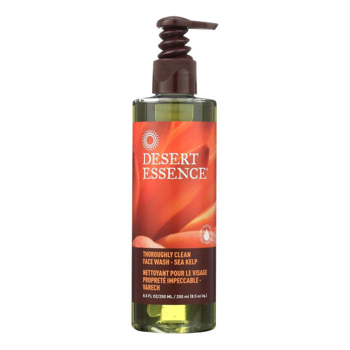 Cozy Farm - Desert Essence Eco Harvest Tea Tree Oil & Sea Kelp Foaming Face Wash (8.5 Fl Oz)