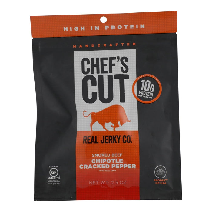 Cozy Farm - Chef'S Cut Real Steak Jerky | Chipotle Cracked Pepper (Pack Of 8)