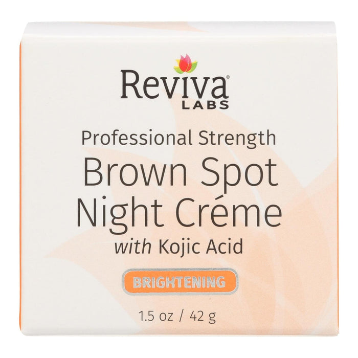 Cozy Farm - Reviva Labs Brown Spot Night Cream With Kojic Acid (1 Oz.)