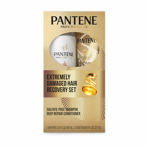 Pantene Pantene Pro-V Miracles Extreme Damage Hair Recovery Shampoo And Conditioner Dual Pack - 2pk/21.5 Fl Oz Shampoo & Conditioner Sets