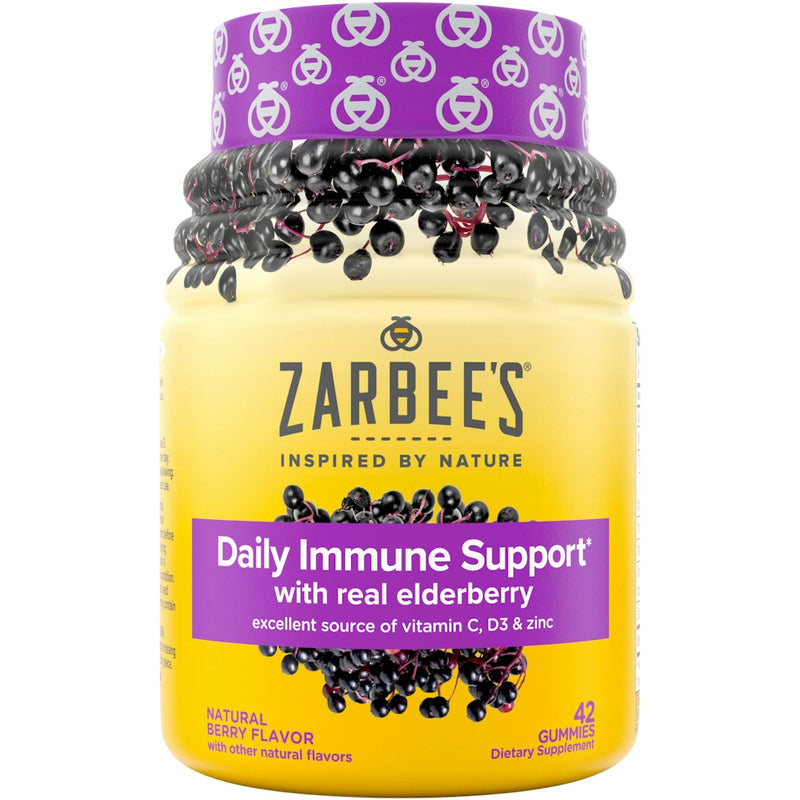 Zarbee's Zarbee's® Daily Immune Support – Real Elderberry Gummies Vitamins & Supplements