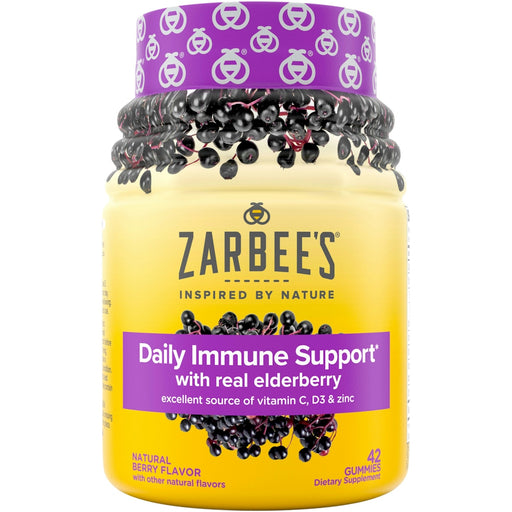 Zarbee's Zarbee's® Daily Immune Support – Real Elderberry Gummies Vitamins & Supplements