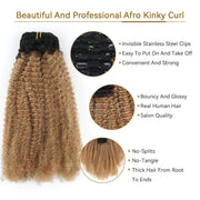 VIP Extensions RIO KINKY GOLD CLIP IN HAIR EXTENSIONS