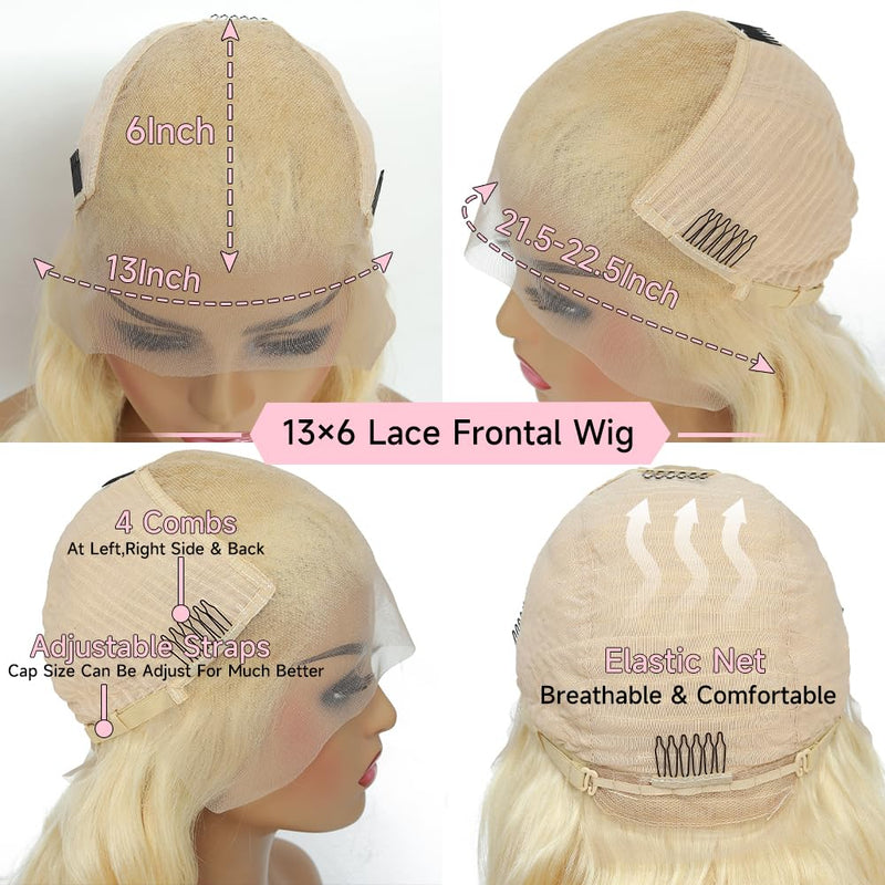 VIP Extensions Rio Body Wave Ukranian Human Hair Front Lace Wig Human Hair Front Lace Wig