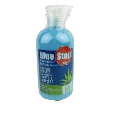 Blue Stop Max Blue Stop Max Massage Gel For Body Aches 16 Fl. Oz Massage & Relaxation