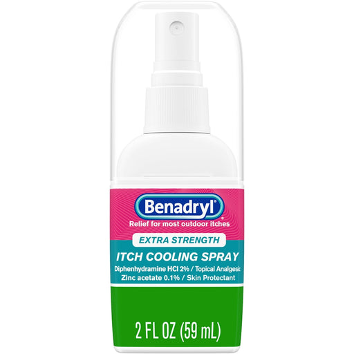 Benadryl Benadryl Extra Strength Itch Relief Spray - 2 oz - Topical Analgesic & Antihistamine Medicine & Drugs