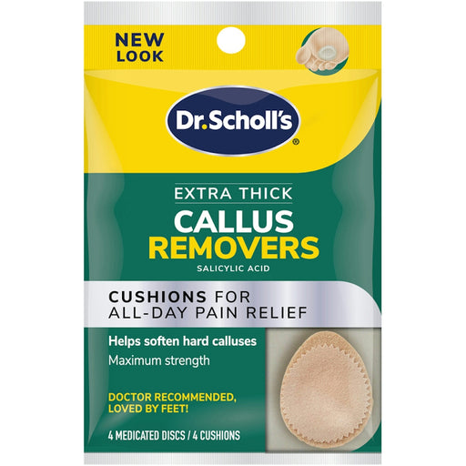Dr. Scholl's Dr. Scholl's Callus Removers Extra Thick - 4 Pads Health & Beauty