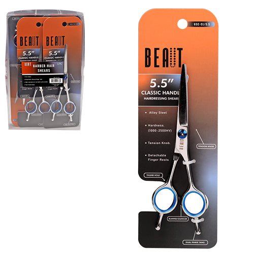 VIP Extensions BEAUT CLASSIC HANDLE HAIRDRESSING SHEARS W/ TENSION KNOB  PC Hair Tools