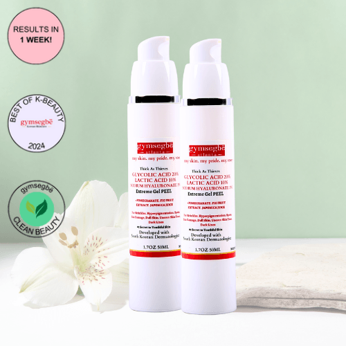 gymsegbë Thick As Thieves Pure Glycolic Acid Lactic Acid Extreme Gel Peel - 50ml Exfoliation, Dark Spots, Hyperpigmentation