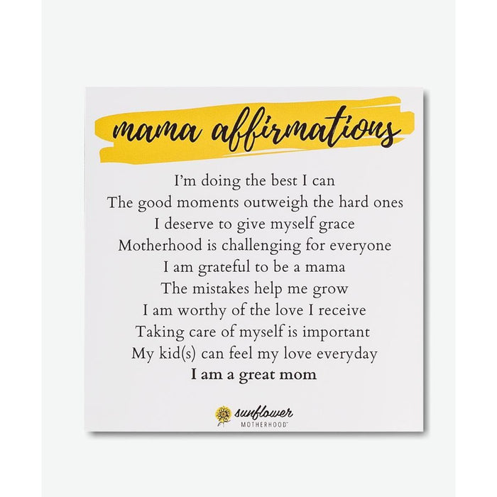 Sunflower Motherhood - Affirmation Magnet