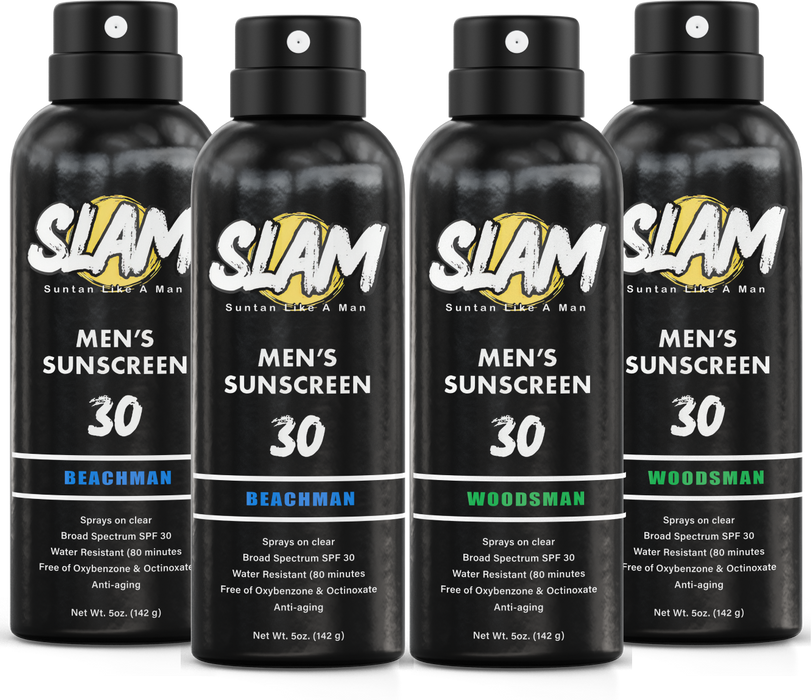 The Quad Pack. 2+2 by Slam Sunscreen