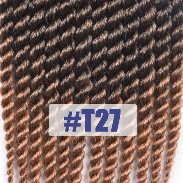 Mill's Beauty Supply Crochet Braids Synthetic Senegalese Twist Braiding Hair Crochet