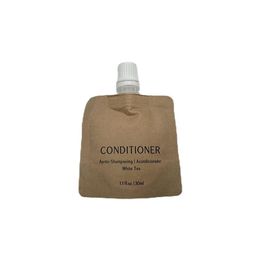 BIOCORN Conditioner Recyclable Kraft Paper Pouch Bag (100 / 200 Pack, 1.1oz/30ml)