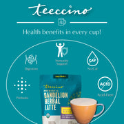 Teeccino Instant Dandelion Herbal Latte Instant Latte