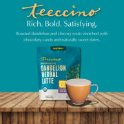 Teeccino Instant Dandelion Herbal Latte Instant Latte