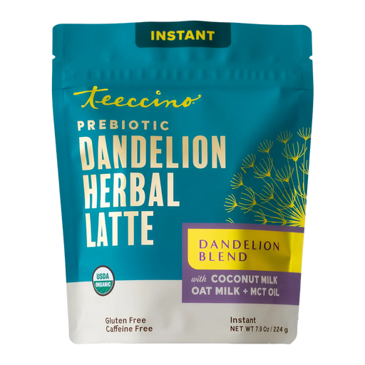 Teeccino Instant Dandelion Herbal Latte Instant Latte