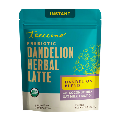 Teeccino Instant Dandelion Herbal Latte Instant Latte