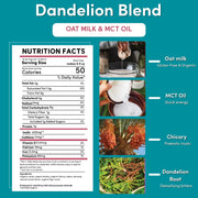 Teeccino Instant Dandelion Herbal Latte Instant Latte