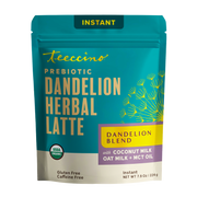 Teeccino Instant Dandelion Herbal Latte Instant Latte Dark Cyan Instant Latte