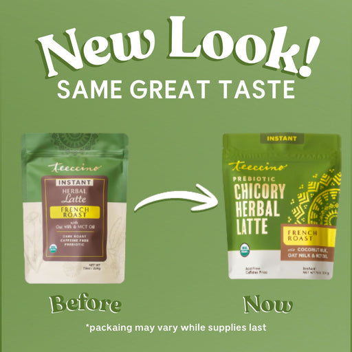 Teeccino Instant French Roast Herbal Latte Instant Latte