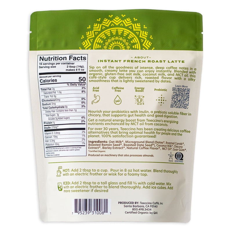 Instant French Roast Herbal Latte