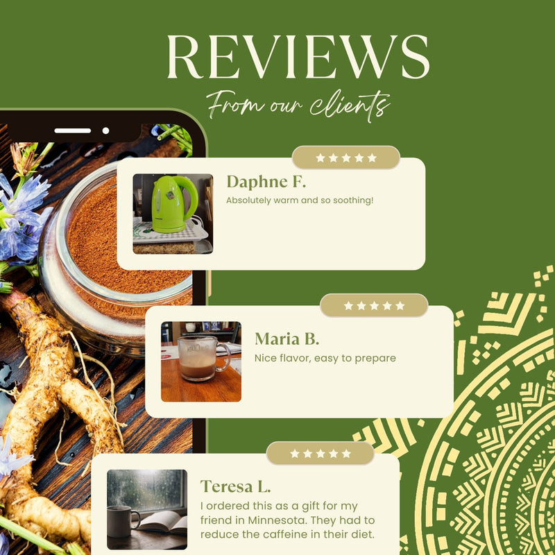 Teeccino Instant French Roast Herbal Latte Instant Latte