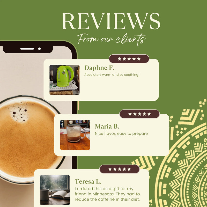 Teeccino Instant French Roast Herbal Latte Instant Latte