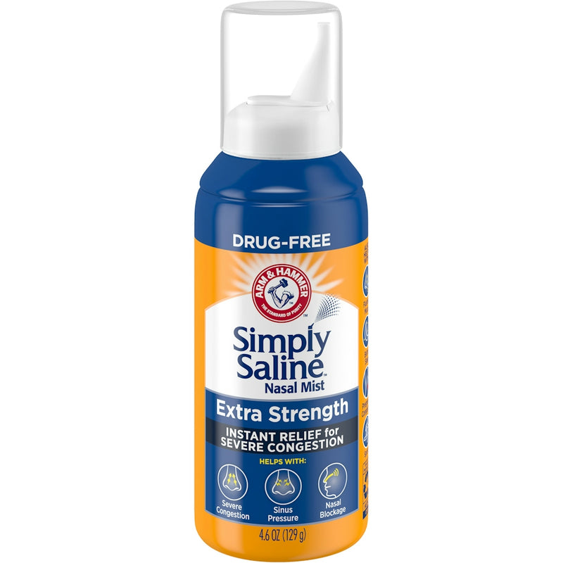 Simply Saline Simply Saline Arm & Hammer Extra Strength Nasal Relief Mist Health & Beauty