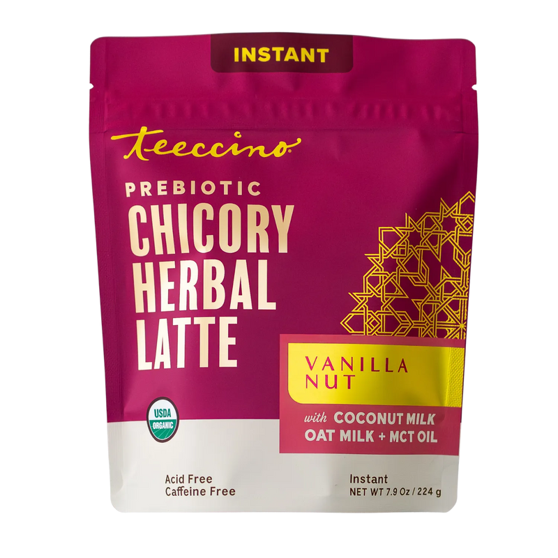 Teeccino Instant Vanilla Nut Herbal Latte Instant Latte