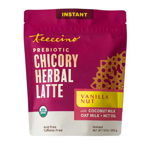 Teeccino Instant Vanilla Nut Herbal Latte Instant Latte