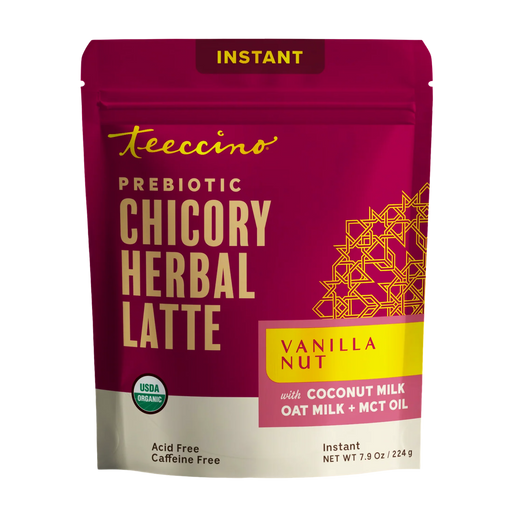 Teeccino Instant Vanilla Nut Herbal Latte Instant Latte