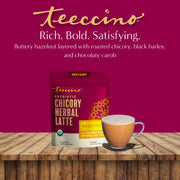 Teeccino Instant Hazelnut Herbal Latte Instant Latte